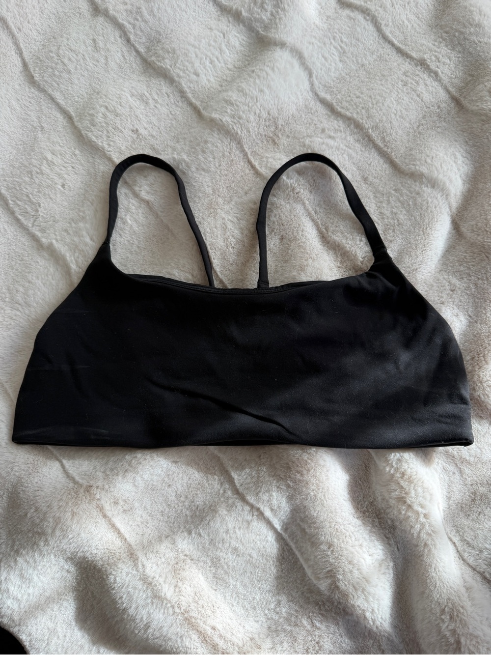 lululemon athletica Black Minimalist Sports Bralette